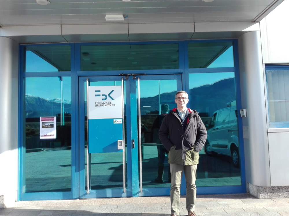 El professor David Lorenzo fa una estada en la Fundació Bruno Kessler